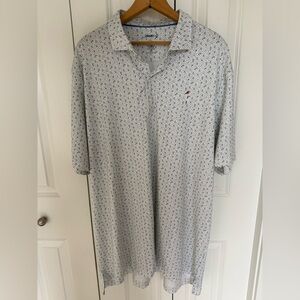 Johnnie-O Men's 2XL “Bottle Service” Golf Polo Shirt | 2023 Edition